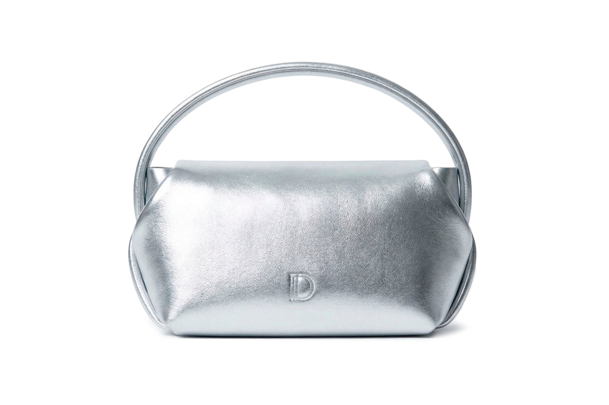 BOLSO 003 CON ASA DOCE VOLVER PLATA