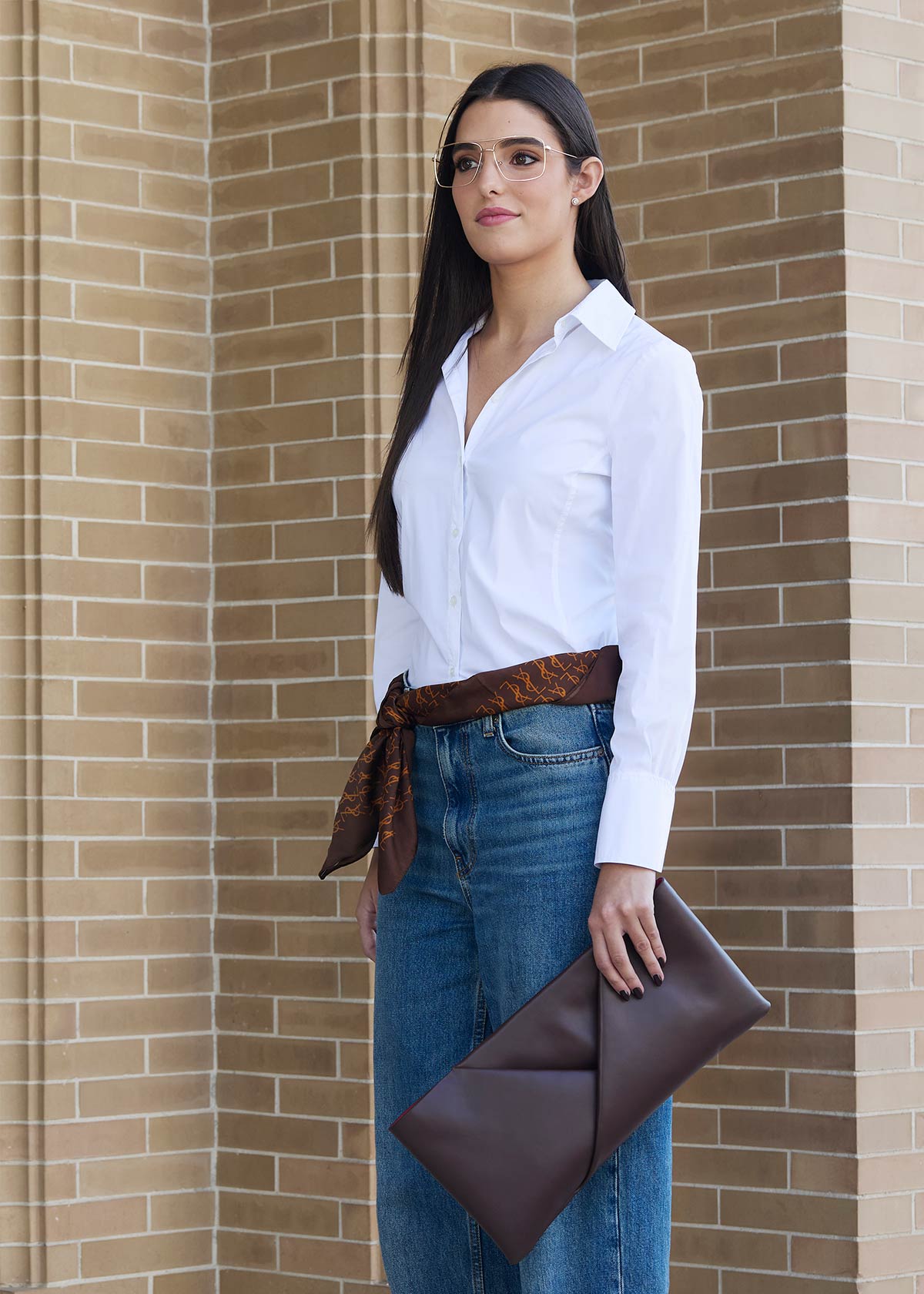 BOLSO 005 CHOCO I COLECCIÓN GENIUS LOCI
